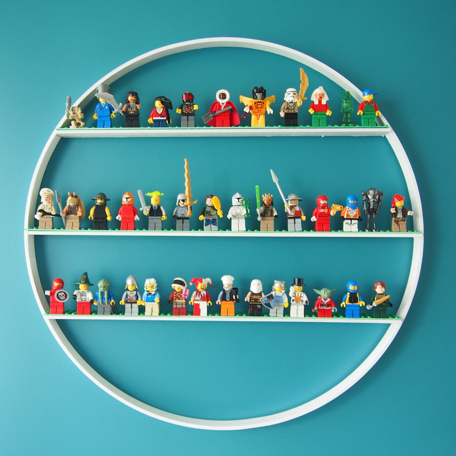 The Tiny Funnel: Lego People (and monster) Shelves