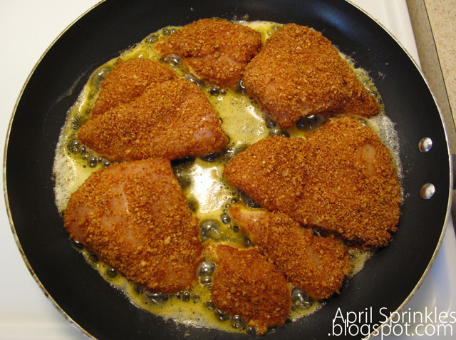 April Sprinkles: Chili-Crusted Chicken Recipe April Sprinkles: Chili-Crusted Chicken Recipe