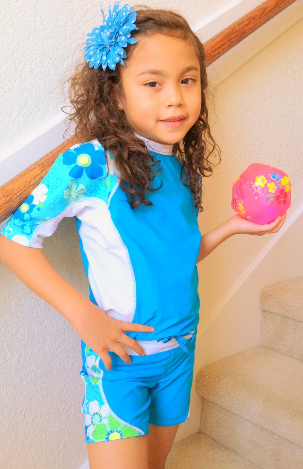 Life's Perception & Inspiration Sun Protection Swimwear for Girls