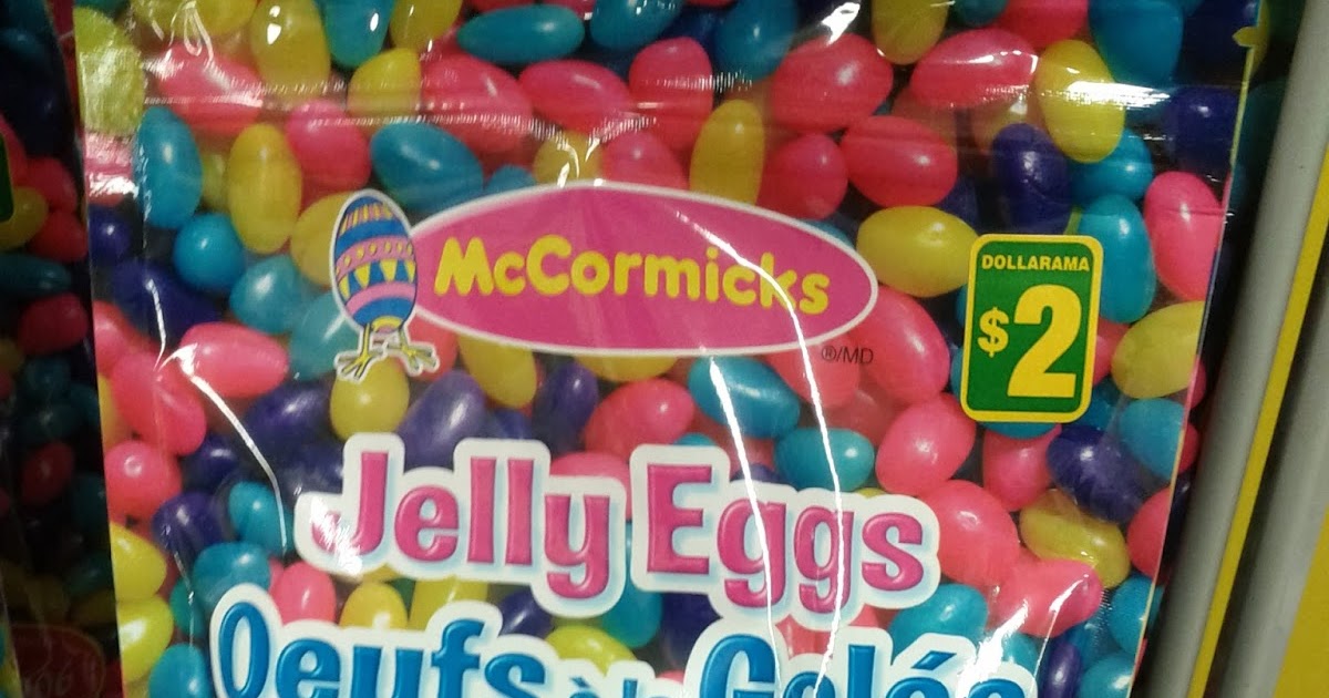 Toronto things Jelly Easter Eggs at Dollarama