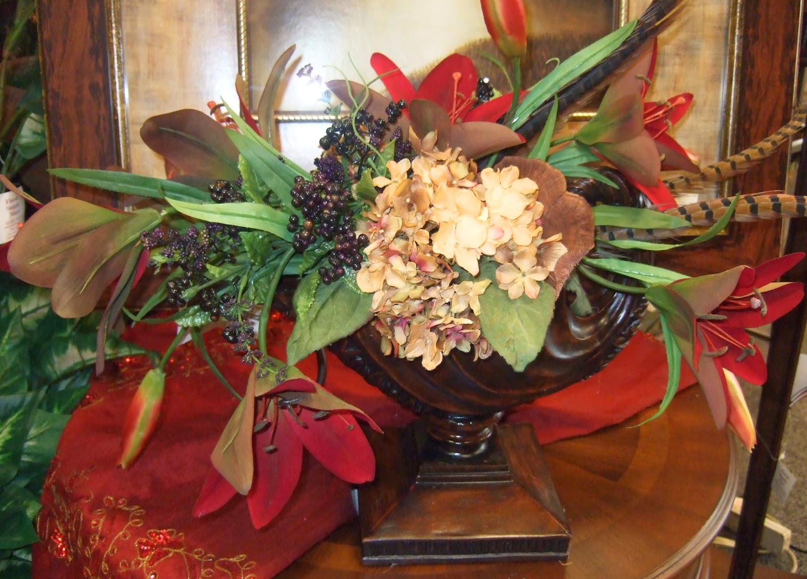 Ana Silk Flowers How to make Store Silk Flowers Arrangements Displays...