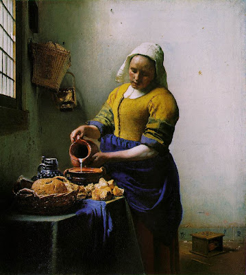  Vermeer the milkmaid 