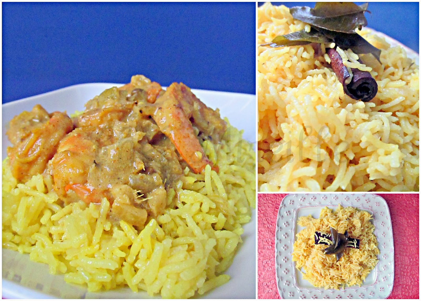 Sri Lankan Turmeric Rice Kaha Bath The Schizo Chef