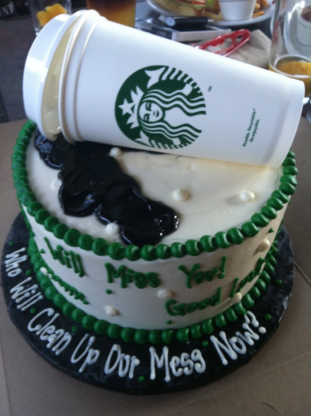 A Little Something Sweet: Going Away Cake