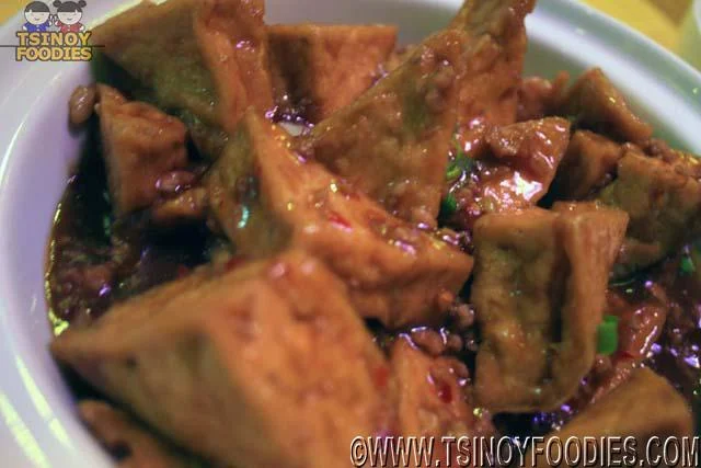 sauteed fermineted tofu in special sauce