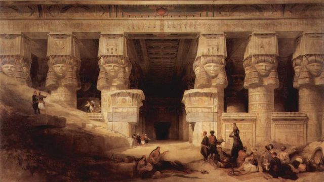Templo de HATHOR (Dendera) EGIPTO