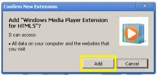 Installer Windows Media Player Html5 Extension For Chrome
