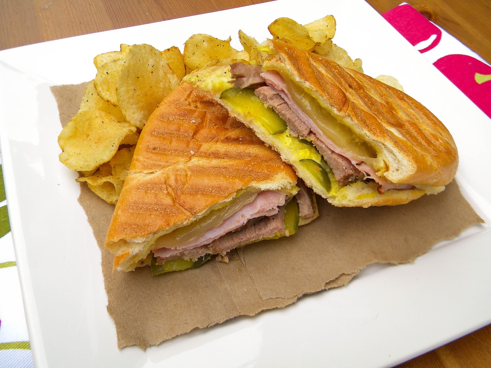 a lovin' forkful Cuban Panini