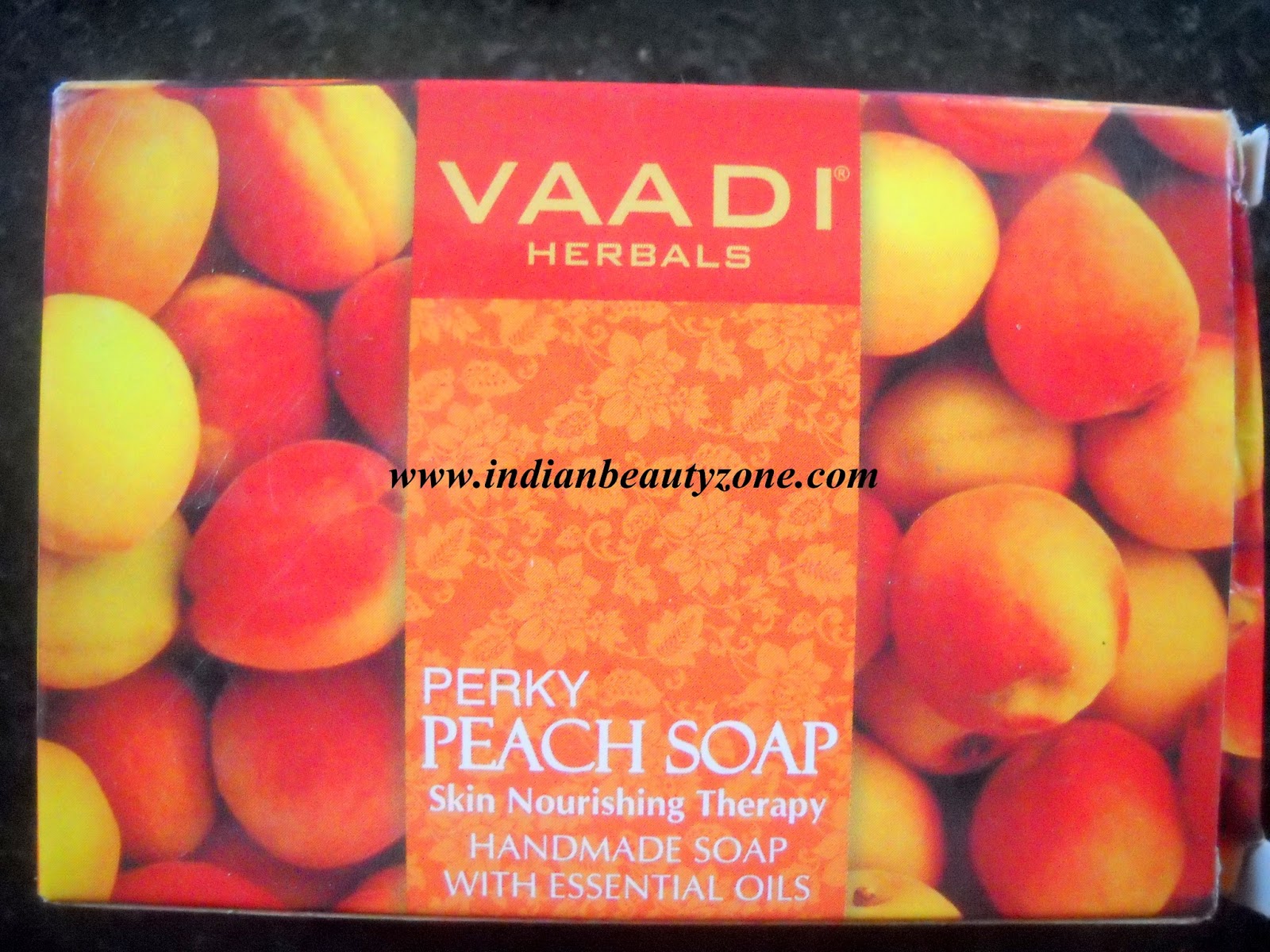 Indian Beauty Zone Vaadi Herbals Perky Peach Soap Review