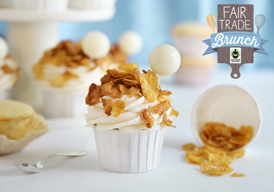 Toasted Corn Flakes Cupcakes with Cereal Milk Pipettes Sprinkle Bakes