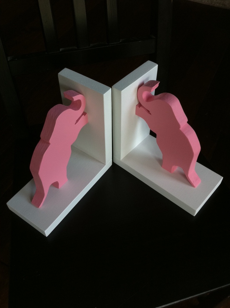 alamode Cutest Custom Wooden Bookends!