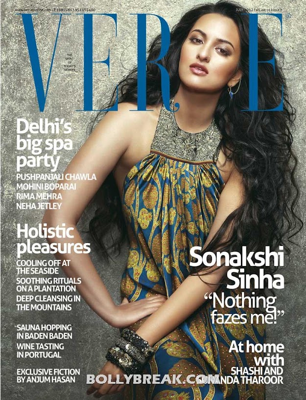 Sonakshi Sinha on the Cover of Verve Magazine July (2012) - Sonakshi Sinha on the Cover of Verve July (2012)