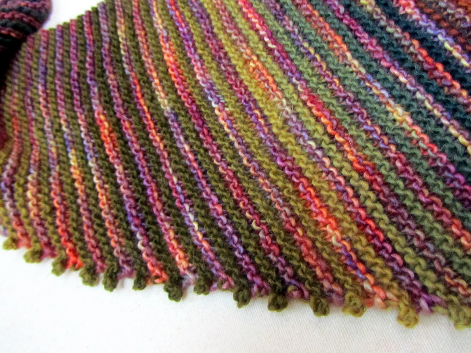 Fibermania: Baktus Scarf #4