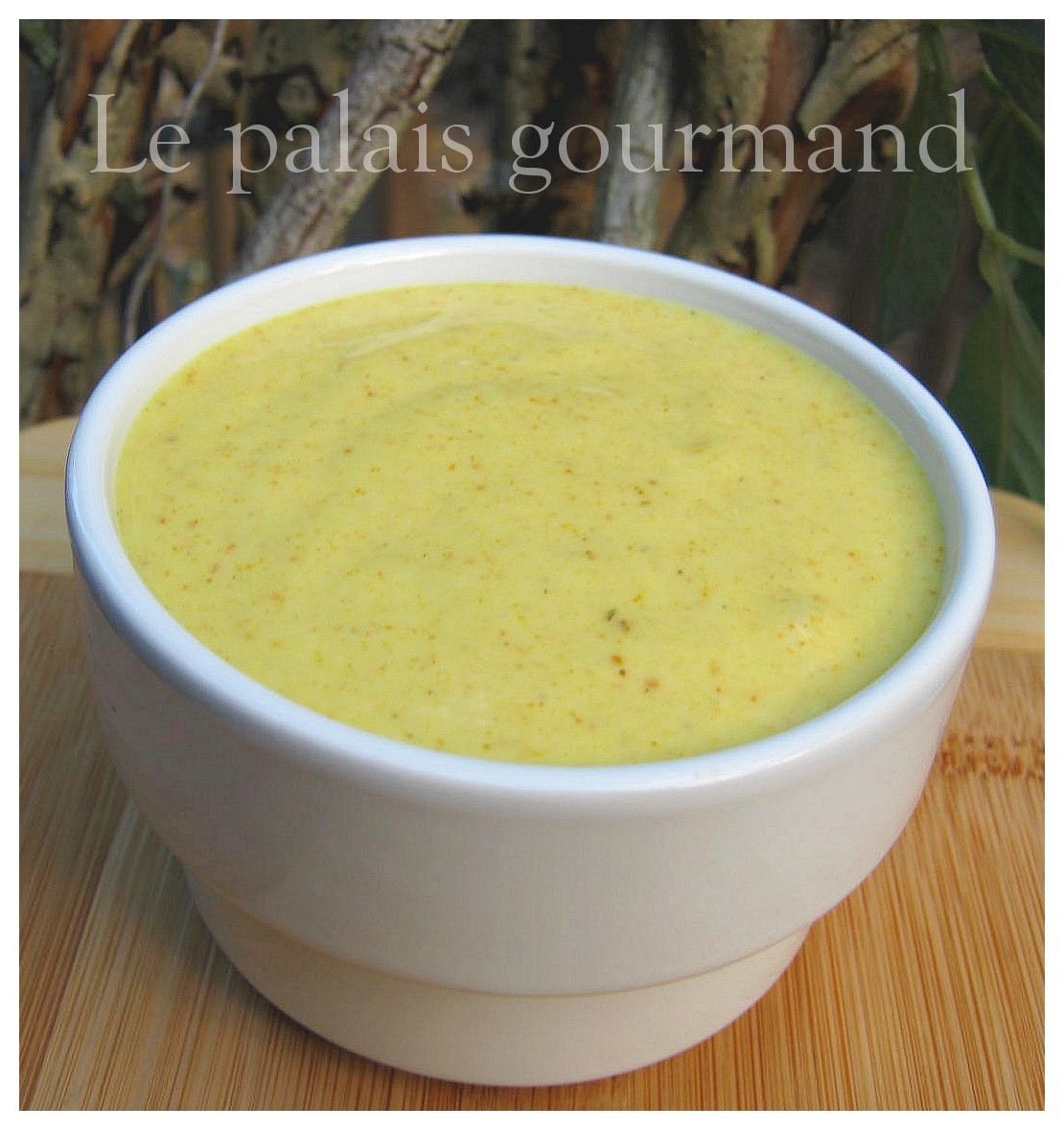 Le palais gourmand Sauce cari et érable