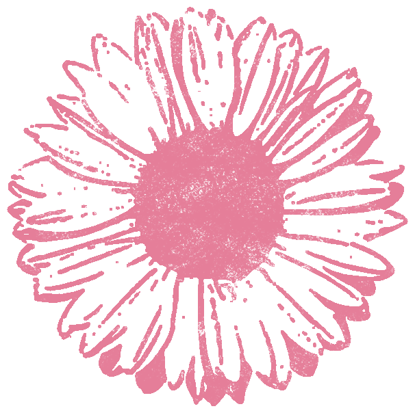 ガーベラ ピンク 花 かわいいスタンプ 判子 イラストのフリー素材集 無料