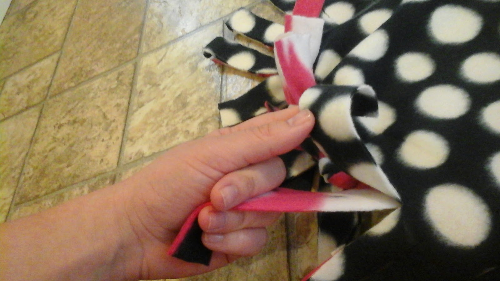 {Walls of Home} DIY Fleece Sleeping Bag