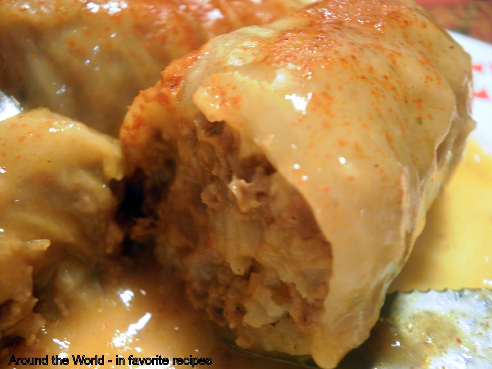 Around the World - in favorite recipes: Sarma - Sauerkraut ...