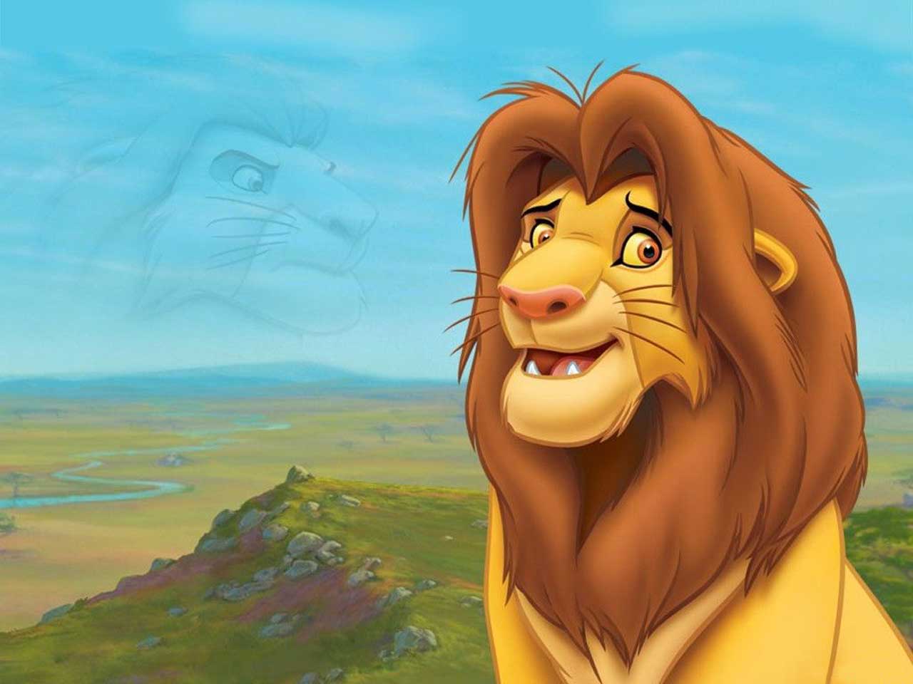 Cartoon Characters and Animated Movies: Simba