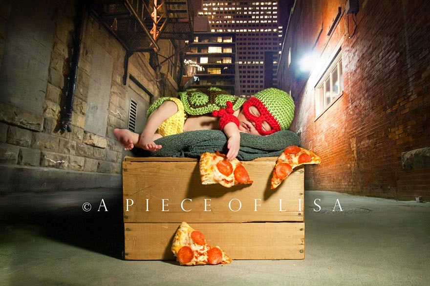 #3 Baby Ninja Turtle - 22 Geeky Newborns Who Are Following In Their Parents’ Nerdy Footsteps #3 Baby Ninja Turtle - 22 Geeky Newborns Who Are Following In Their Parents’ Nerdy Footsteps