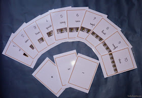 Apprendre à compter, jeu de cartes DIY