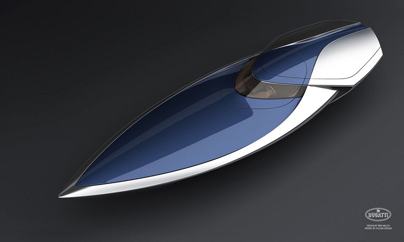2011 Bugatti Veyron Sang Bleu Speedboat Concept