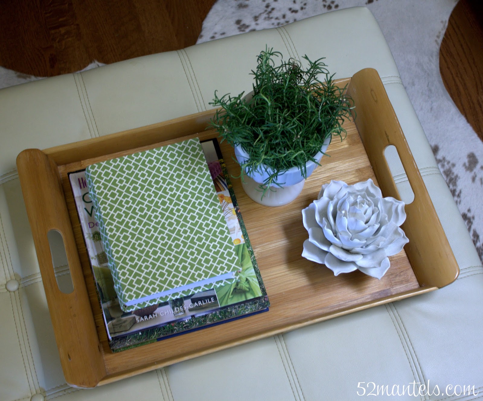 52 Mantels Styling a Coffee Table (with One Kings Lane!)