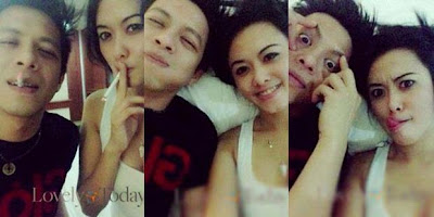 Foto Ariel dan Devi Liu Bobok Enak Tenan Cuy…