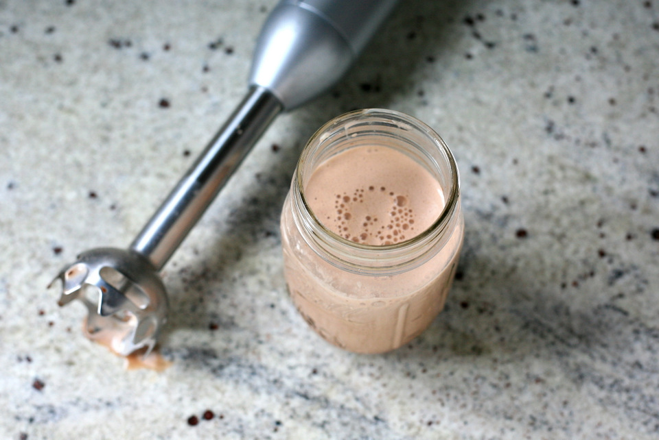 Homemade real food dairyfree protein shake recipe / Create / Enjoy