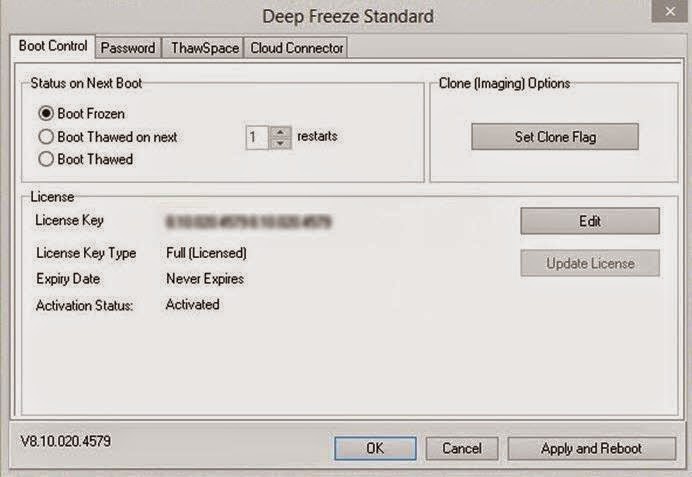 Deep Freeze Standard Crack incl Serial key Free Download