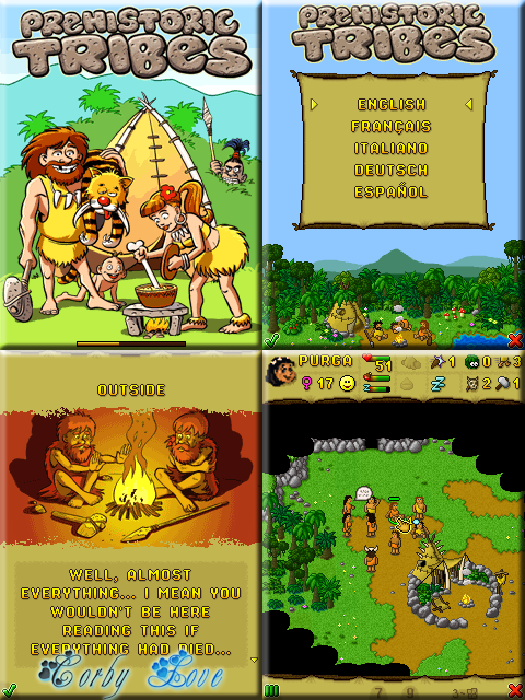 Download game java prehistoric tribes 320x240