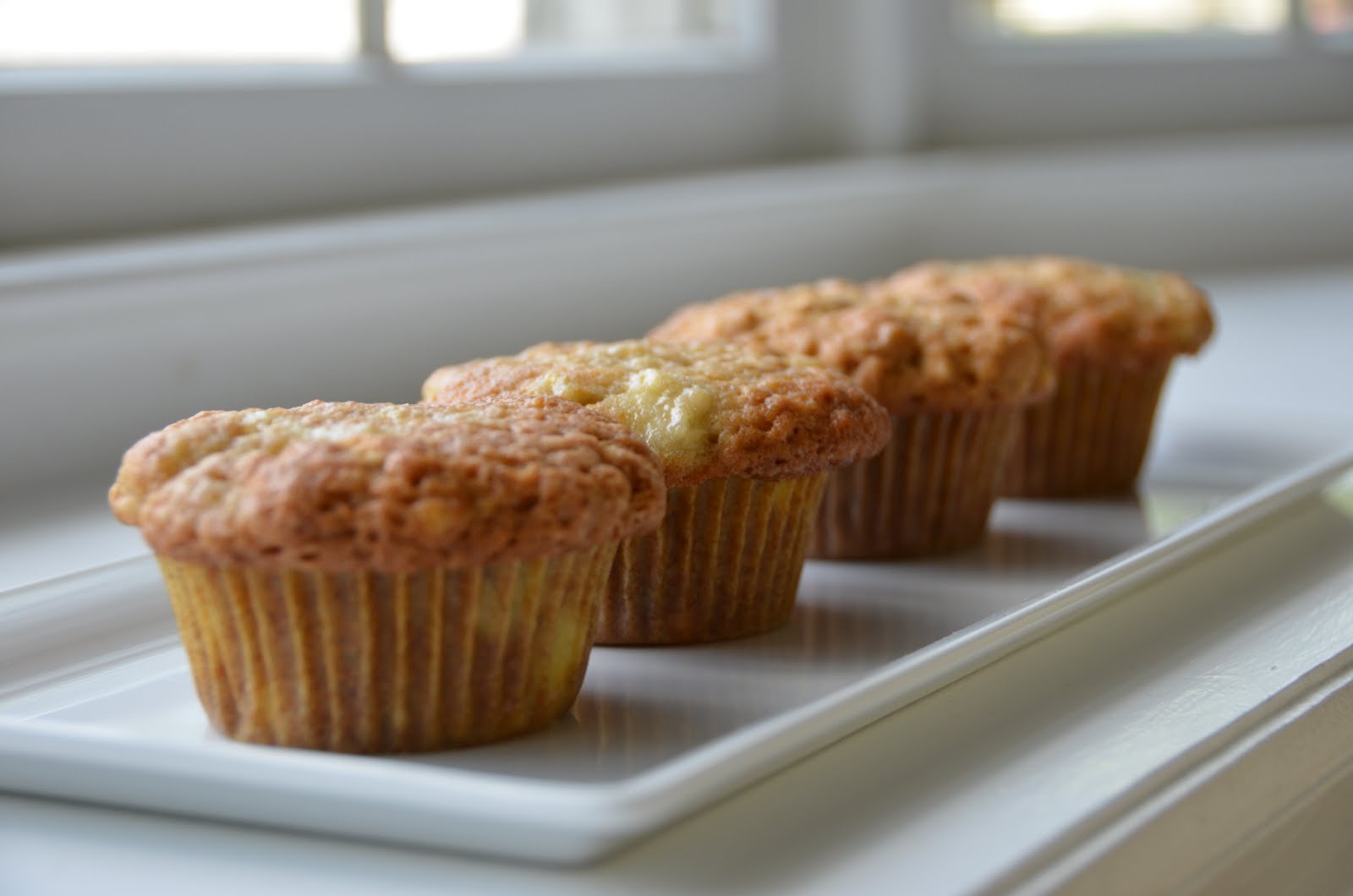 Playing with Flour Really good banana muffin for breakfast or a snack
