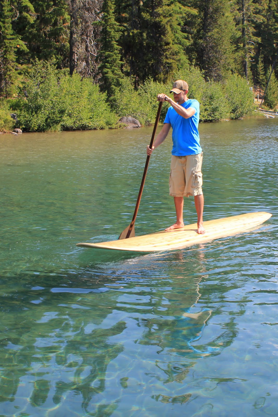 Barefoot Boards Stand Up Paddle Boarding Waldo Lake