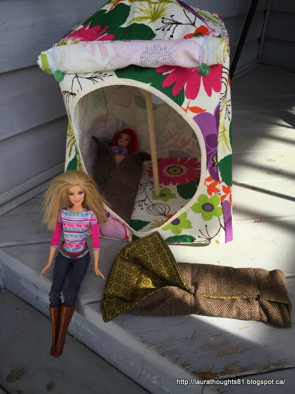 Laura Thoughts Barbie Tent
