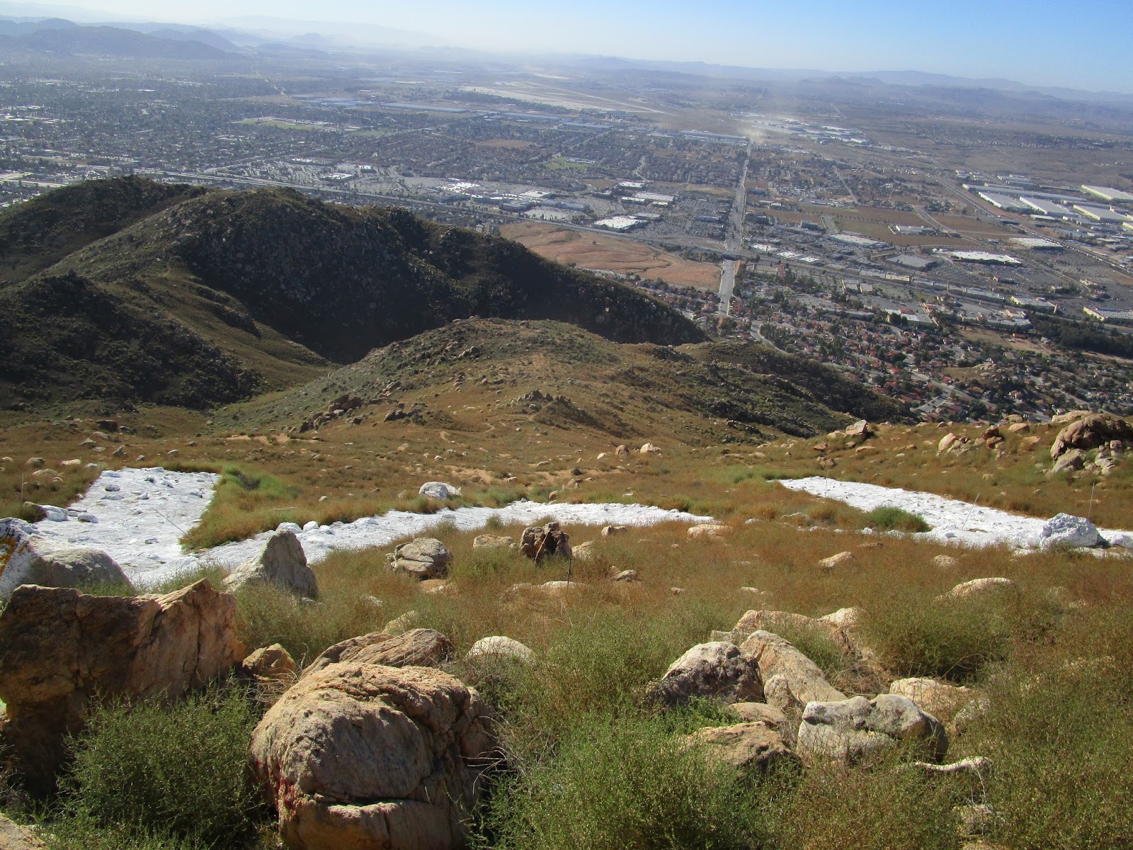 Iron Hiker Box Springs Mountain and Table BM