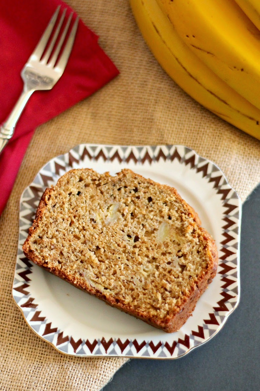 Lemon Olive Oil Banana Bread