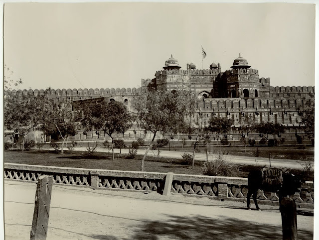 c.1900+PHOTO+INDIA+AGRA+THE+FORT