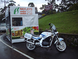 Nothing like touring the Hill resort of Nuwara Eliya on a motorcycle, the best way .