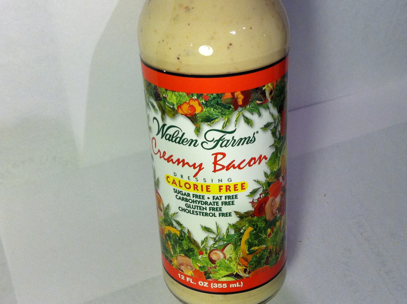 Crazy Food Dude Review Walden Farms Creamy Bacon Salad Dressing
