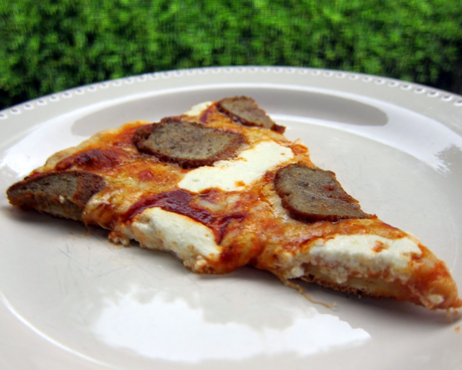 Meatball and Ricotta Pizza Plain Chicken