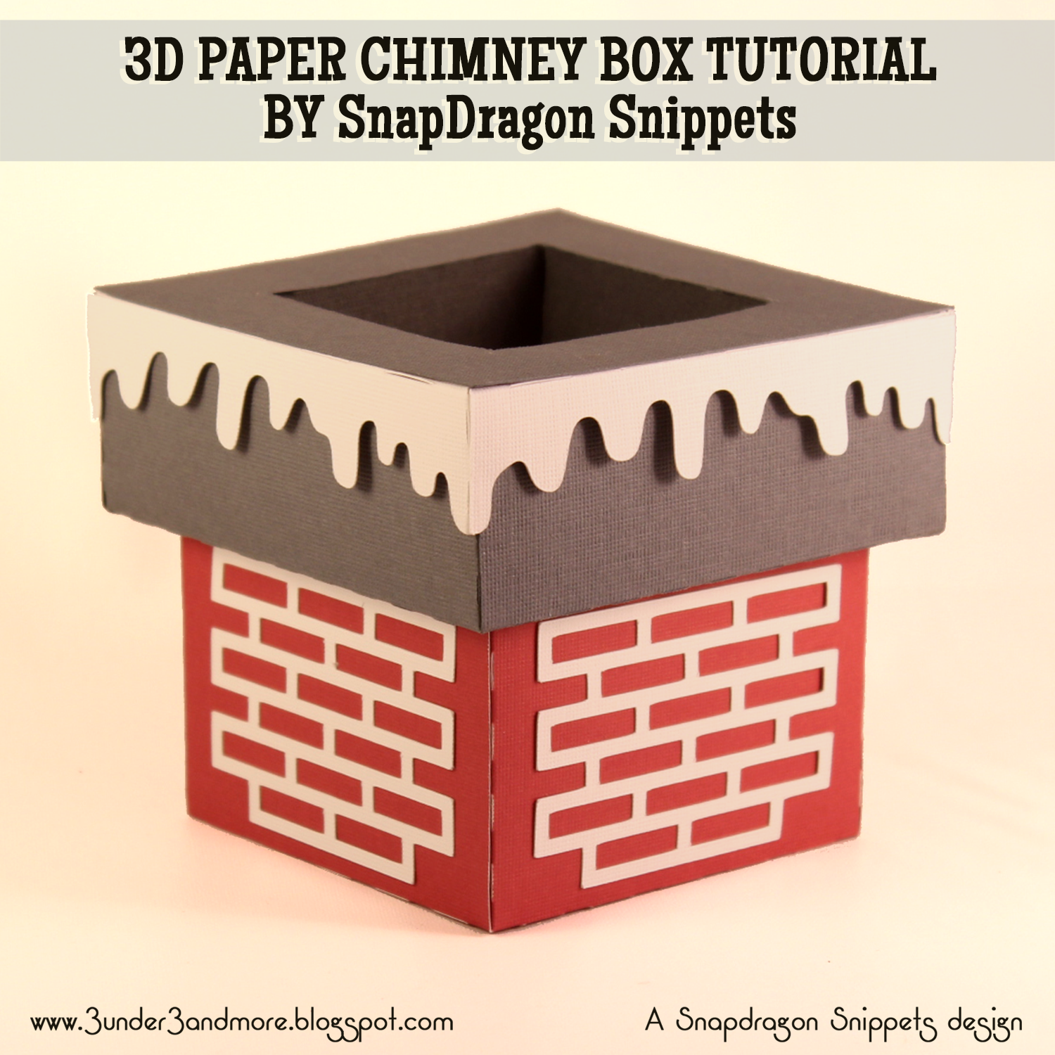 3 under 3 and more 3D Chimney Assembly Tutorial
