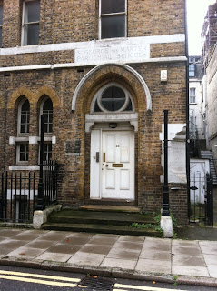 Boys entrance to St. George the Martyr Parochial Schools