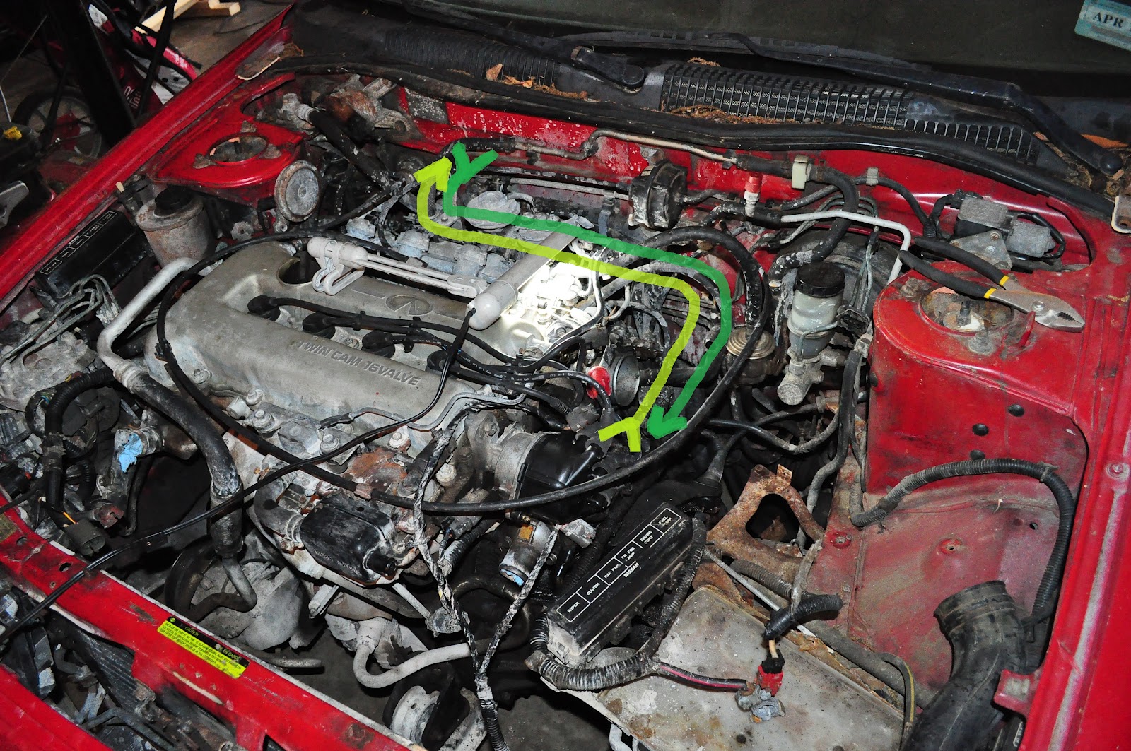 From Parts Car to Race Car Heater Core Bypass
