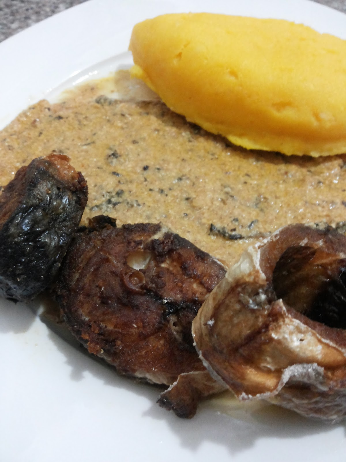 How To Make Rice Flour Fufu Colourful, Quick And Delicious, With Some