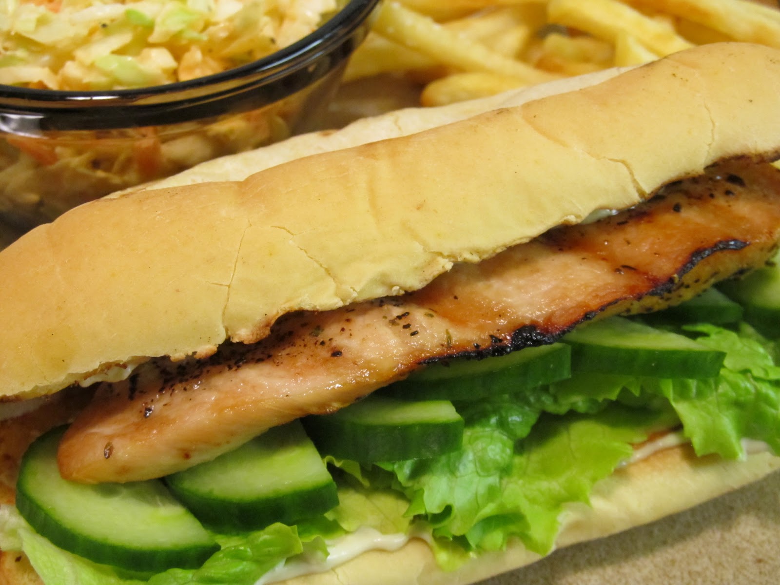 Jenn's Food Journey Grilled Chicken Sandwich with Avocado Mayo