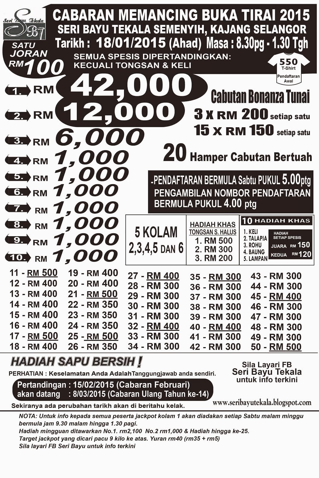 Pertandingan akan datang