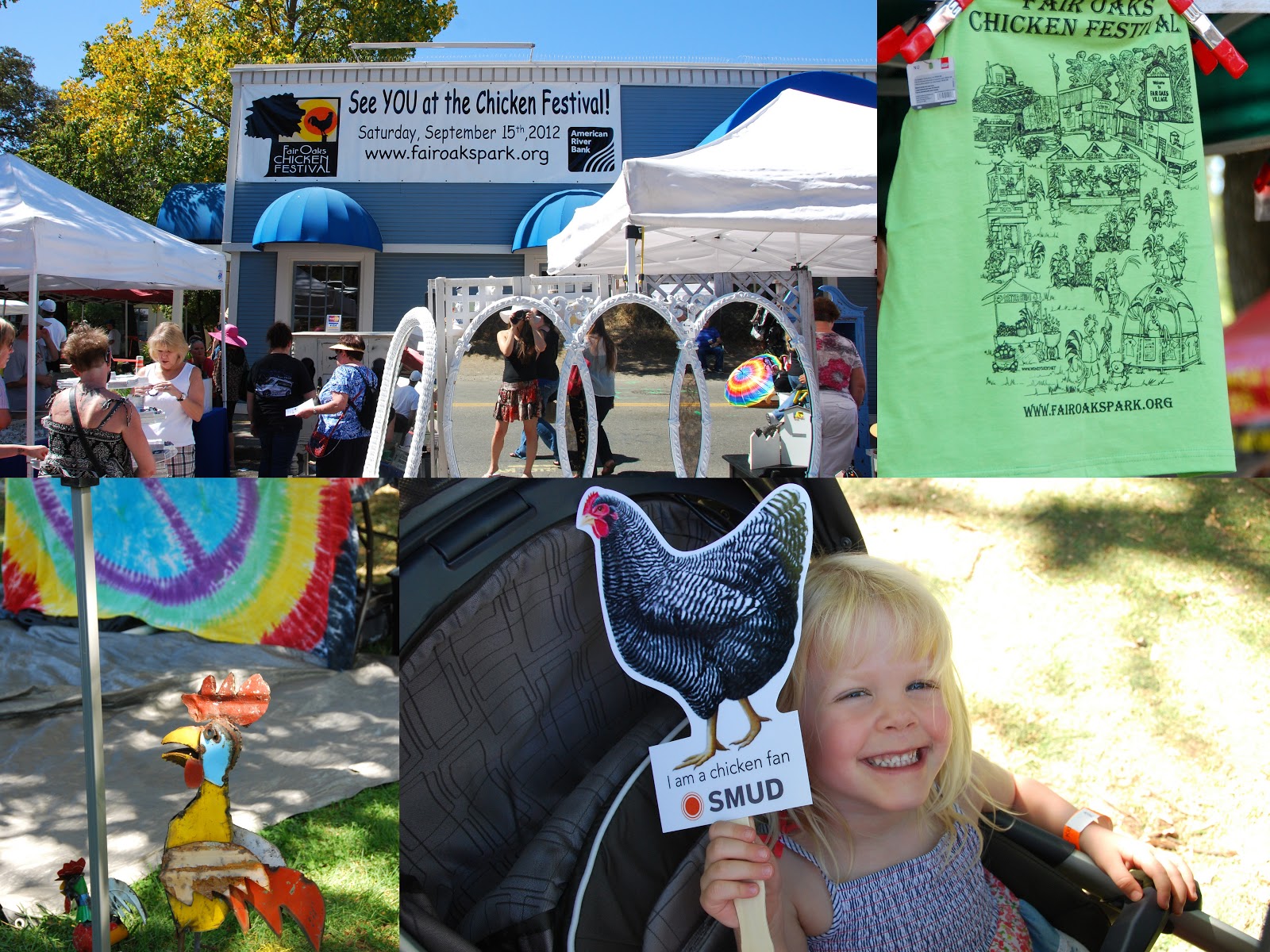 All Things Elise & Alina Fair Oaks Chicken Festival 2012