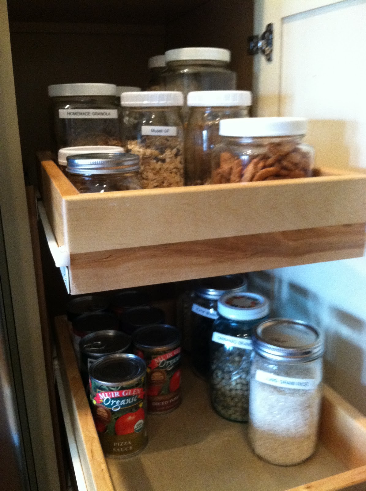 Natural Homemade Living Organizing Kitchen Pantry Ideas
