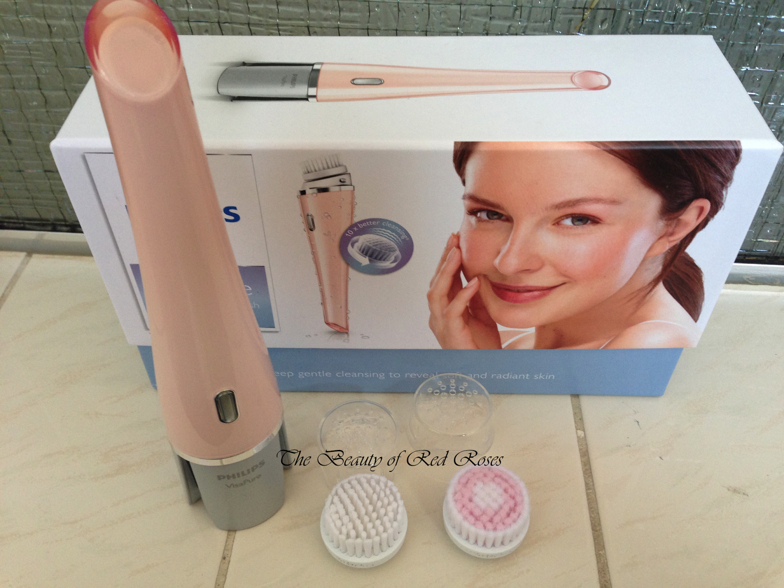 The Beauty of Red Roses NEW Philips VisaPure Facial Cleansing Brush