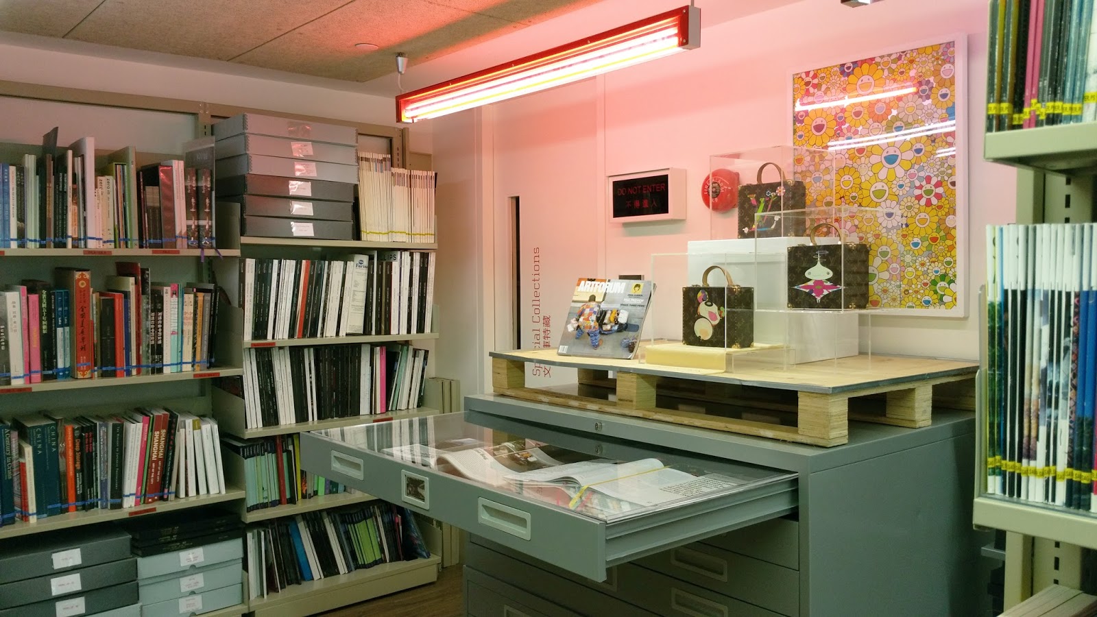 Latitudes' limited edition tote bags presented in the Asia Art Archive's exhibition "A short