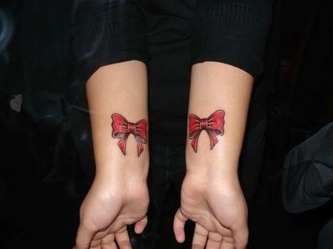 Girl Bow Tattoos